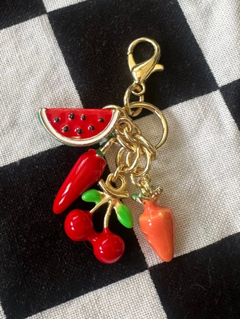 Fruit & Veggie Bag Charm